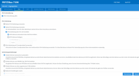 Verbindungseinstelung IPv6 FritzBox